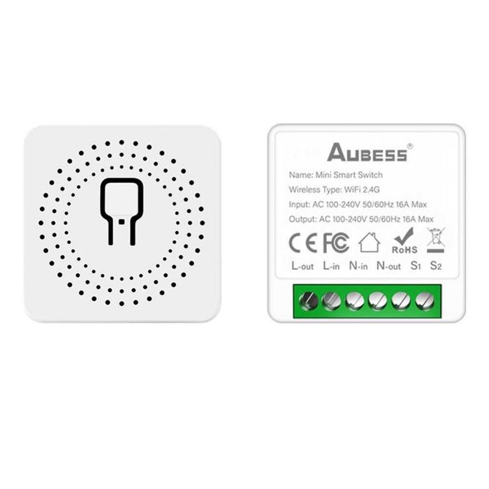 Wi-Fi Мини Интелигентно реле - Превключвател 16A, 20214258