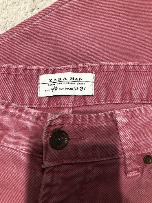 Blugi roz zara barbati marime 40 blugi zara barbati 40 blugi zara man