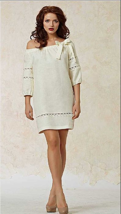 Новые платья H&M хлопок / лен, L(50/56)