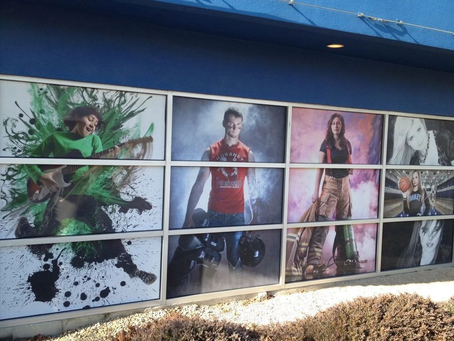 Перфопленка на окнах, Перфорированная плёнка, оформление стекол, окон