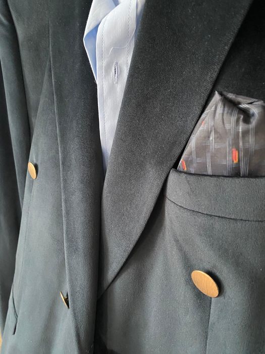 Sacou barbati de catifea Musse