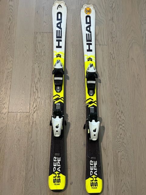 Skiuri Head Supershape copii 127 cm