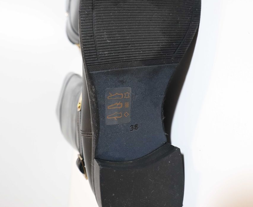 Cizme lungi  negre riding EVA MINGE - EM-21-10-001300 101 marimea 38