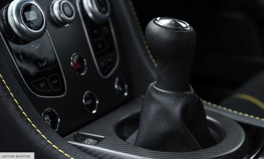 скоростен лост Aston Martin