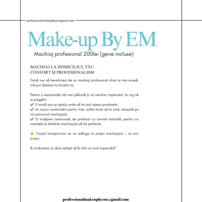 Machiaj Profesional