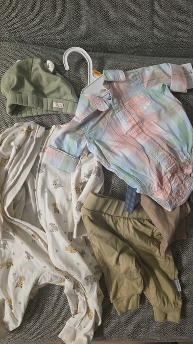 Mega Lot Hăinuțe Băiețel 0-3 și 3-6 luni | Next, Carter's, H&M (Seturi sau Tot Lotul)