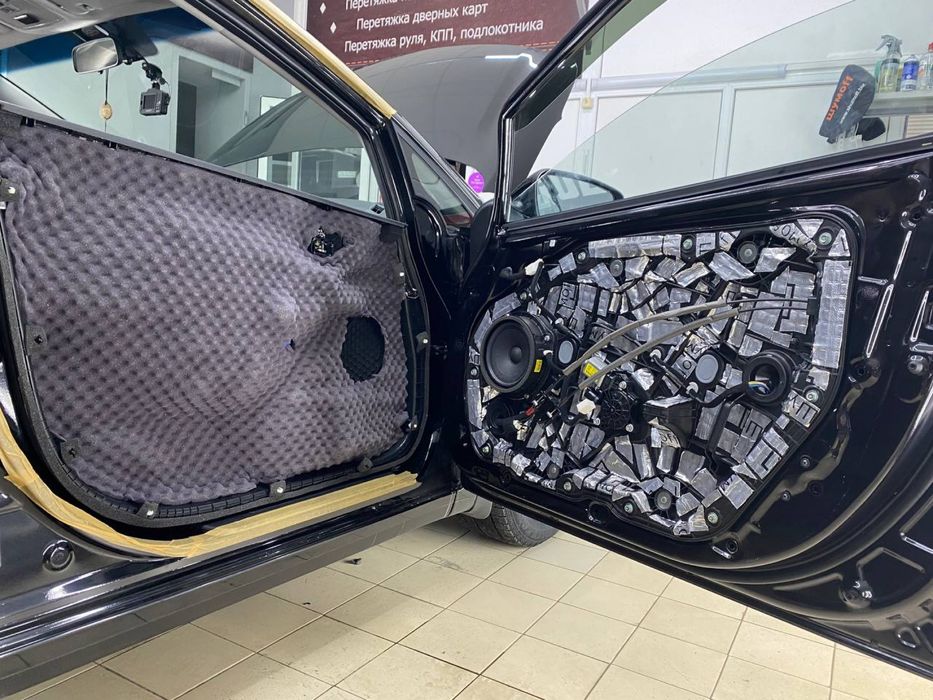 Шумоизоляция дверей