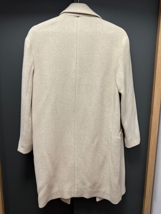 Palton damă crem - bej, mărimea S, Massimo Dutti