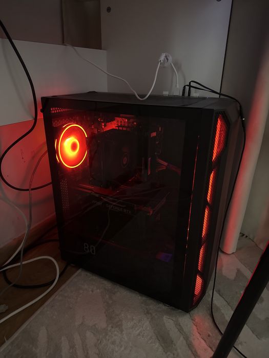 игровой компьютер системный блок с мониторм