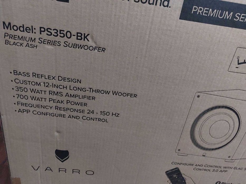Vand  Subwoofer ELAC Varro Premium PS350