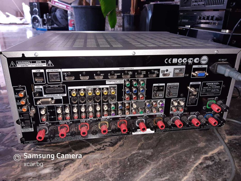 Ресивър топ модел ONKYO 4K 7.2 180W