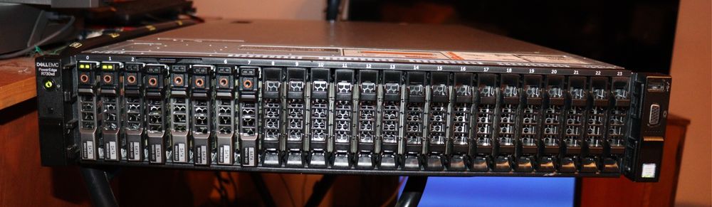 Server Dell PEdge R730XD 24Bays 1.44Tb SSD SAS 32 Core 128Gb X520-DA2