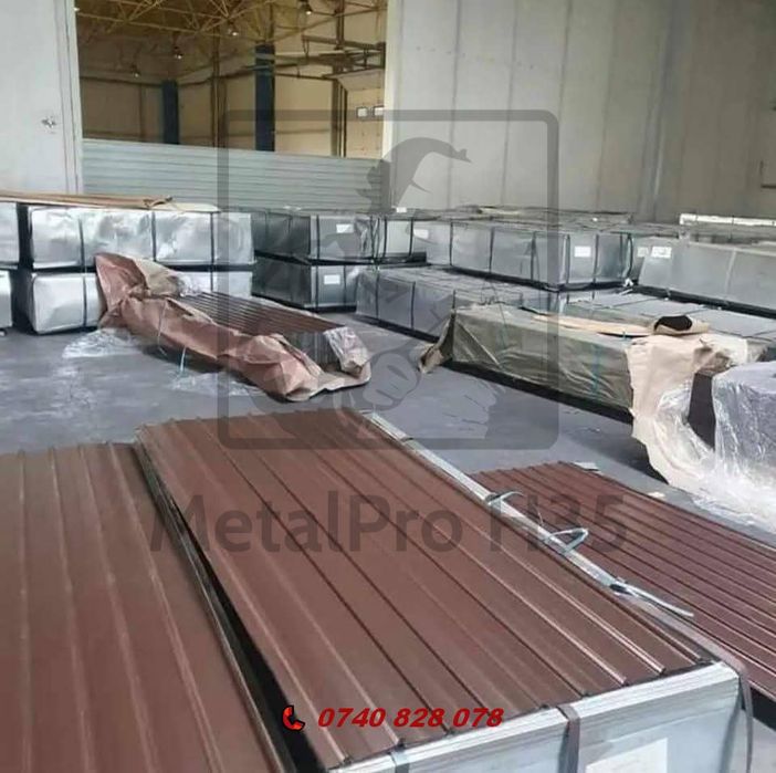 Tabla cutată H35 – 6.2m – grosime 0.5mm