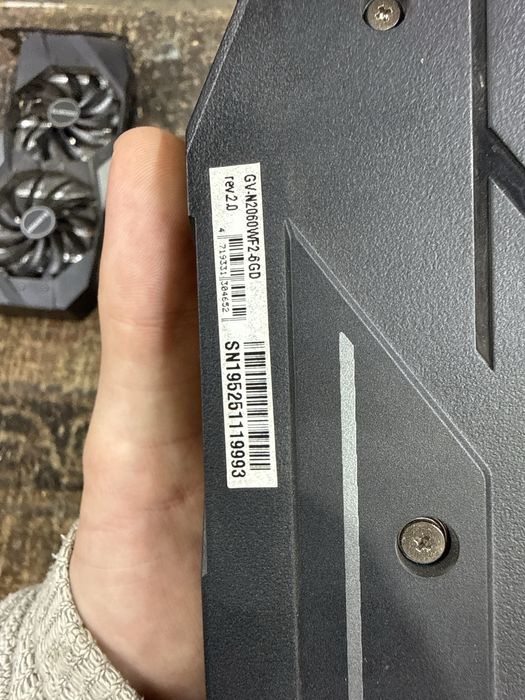 Видеокарта 2060 6gb