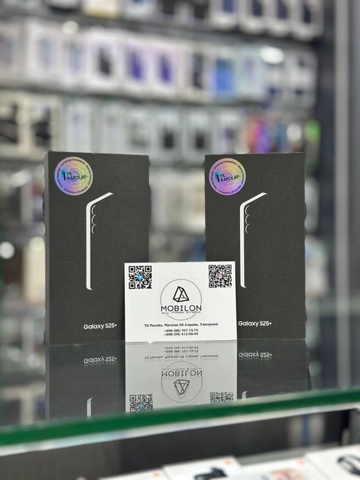 Новый Sasmsung Galaxy S25+ 5G! Официальный! Бесплатная Доставка!