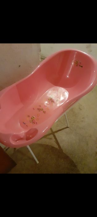 Cadita bebe cu suport metalic