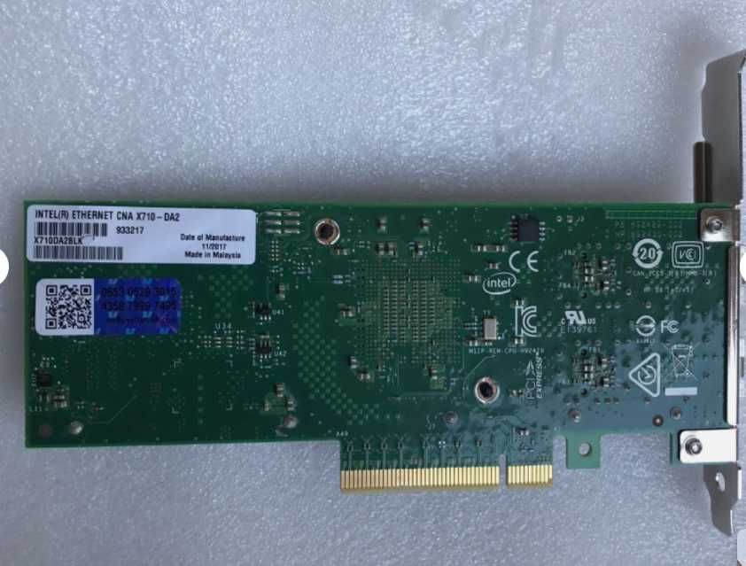 Placa de retea 10G SFP+ -  Placa de retea dual port 10G SFP+  Intel x710-da2