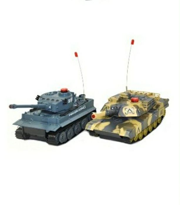Танковый бой TIGER и ABRAMS