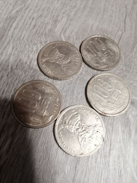 Monede 100 lei/ 1994,1996