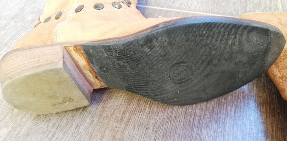 Дамски ботуши от естествена кожа