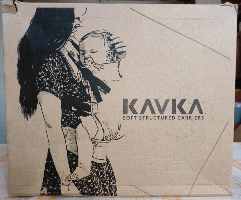 Ергономична раница за бебе Kavka - multi age, бебеносене