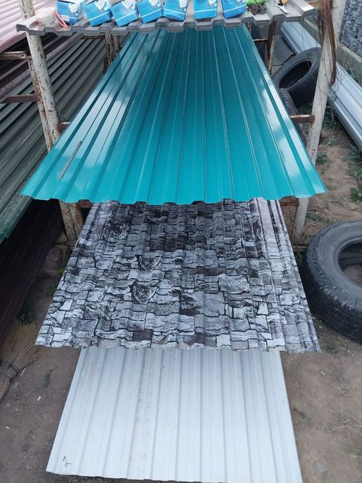 Профлист забор крыша