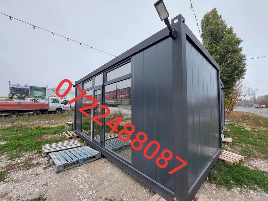 Container modular tip birou, locuinta, spatiu comercial 6 x 3m Bacau ...