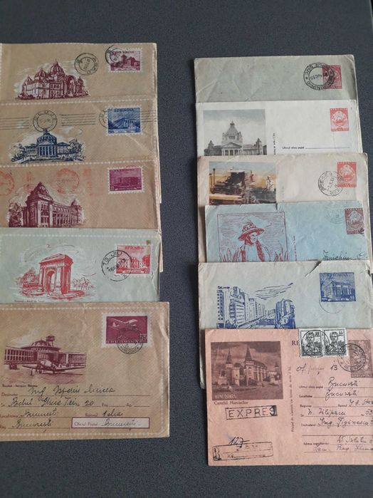 Filatelie - colectie intreguri postale