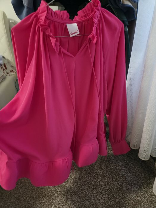 Розова дамска блуза