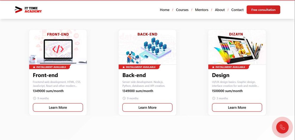 Web Saytlar, Mobil ilovalar, CRM , Telegram Bot, Веб сайты программист