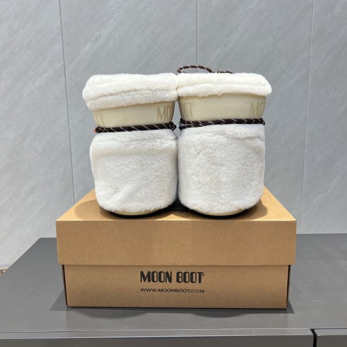 Moon Boot Icon Low Faux Fur Beads