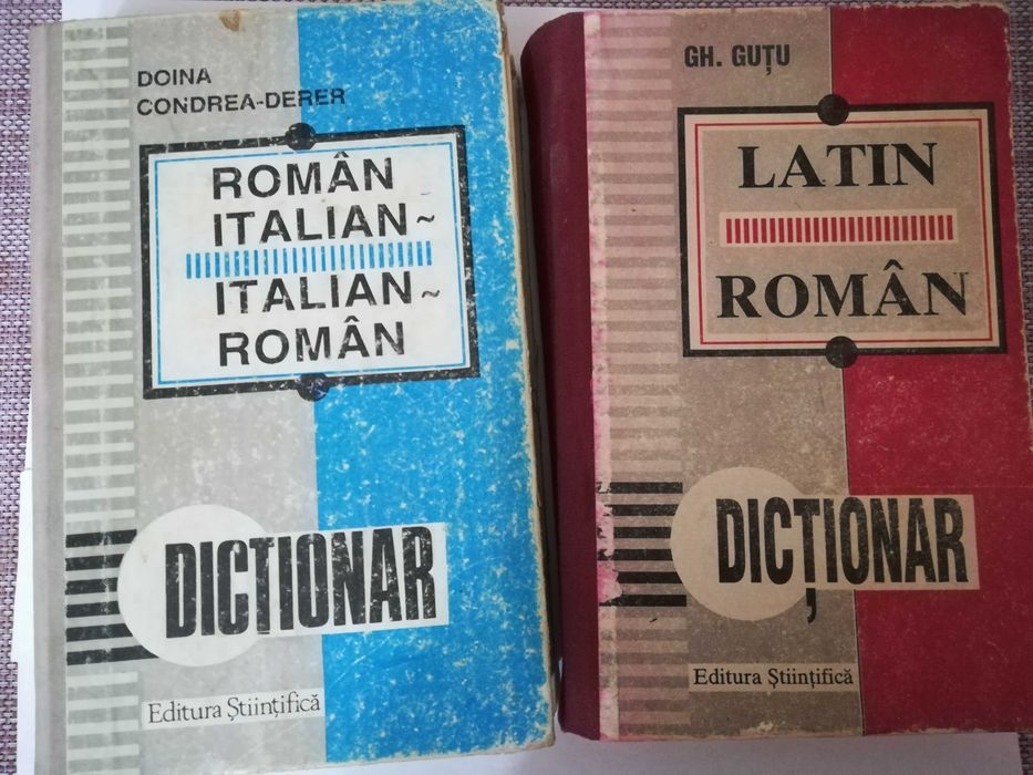 Dictionar latin-roman,roman-latin