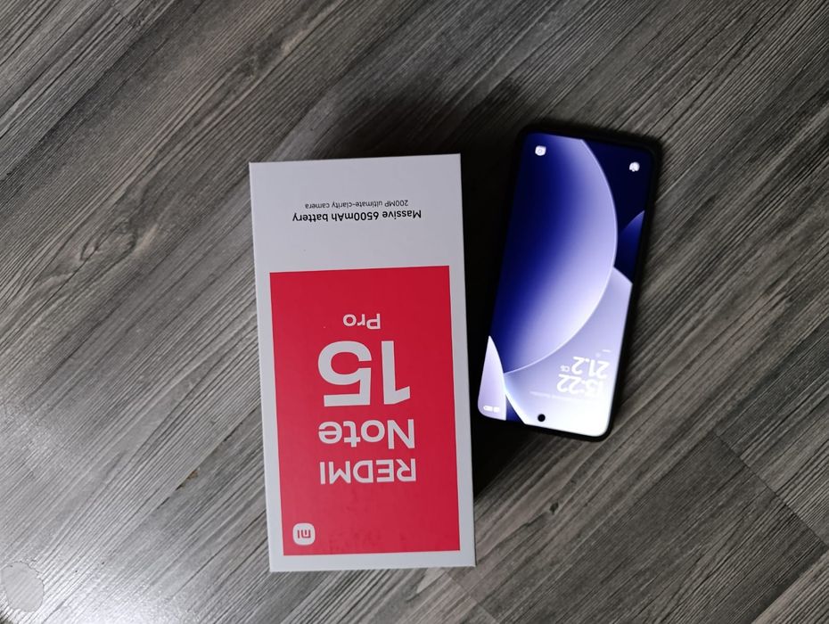 Xiaomi Redmi Note 15 Pro. Новый