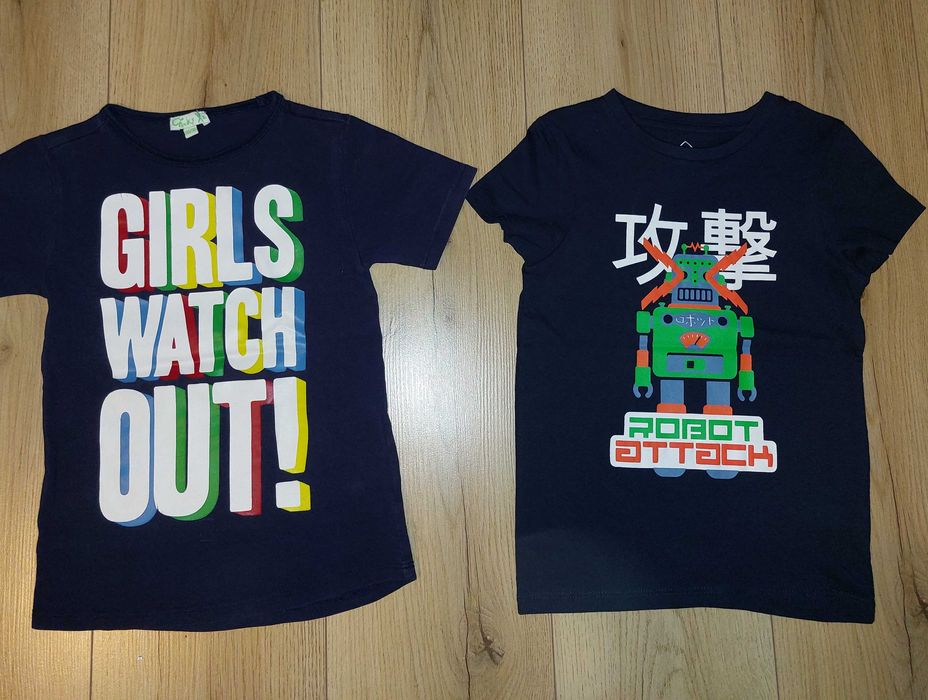 Tricouri din bumbac - 2 buc