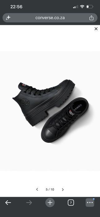 Ботинки кожаные Converse оригинал