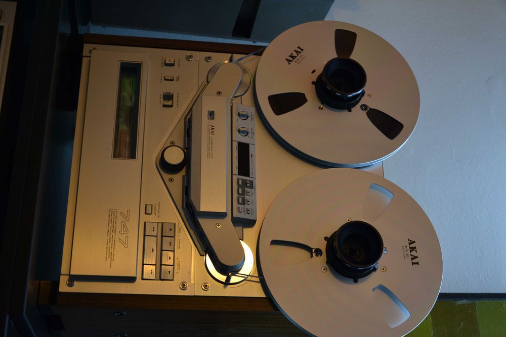 Magnetofon Akai GX-747 646 Pioneer RT-909 RT-707