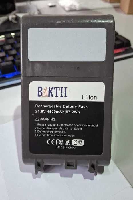 Baterie BAKTH G04009, pentru Dyson V6, 21.6V, 4500mAh