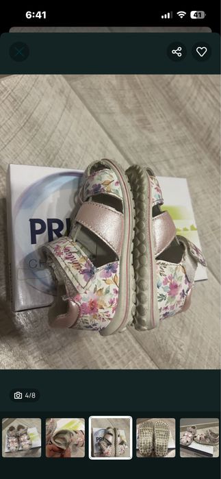Детски Сандали  primigi/Детски маратонки Adidas tinkerbell номер 25