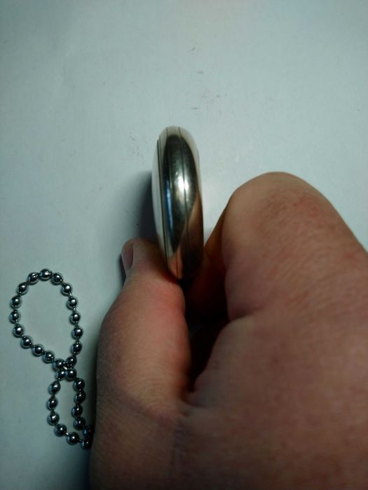 Съветски джобен механичен часовник.