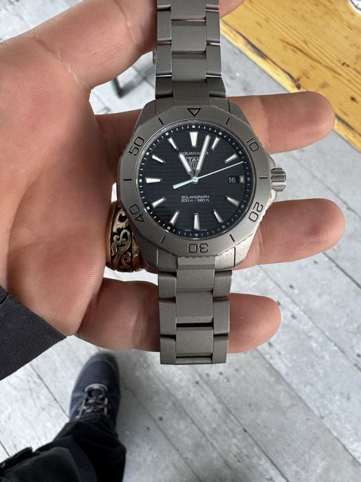 Tag Heuer Aquaracer Solargraph Titanium