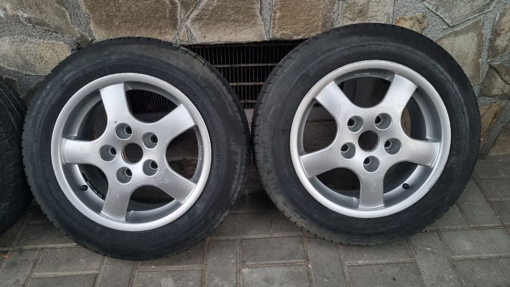 Jante Borbet R15 5x120 cu anvelope vară 185/65R15