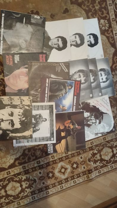 Виниловые пластинки Высоцкого