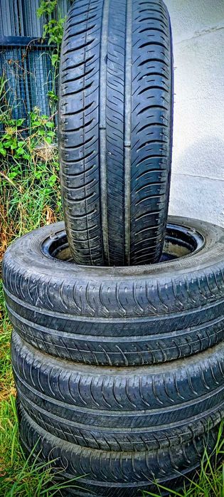 Set roti jante tabla 5x100, Michelin 185 60 R14 DOT 1121