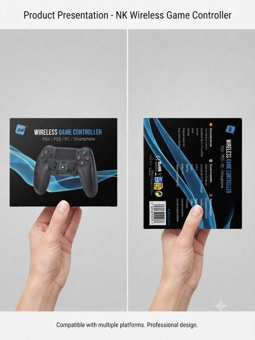 Безжичен гейм контролер (Wireless Game Controller) за PS4 / PS3 / PC / Смартфон