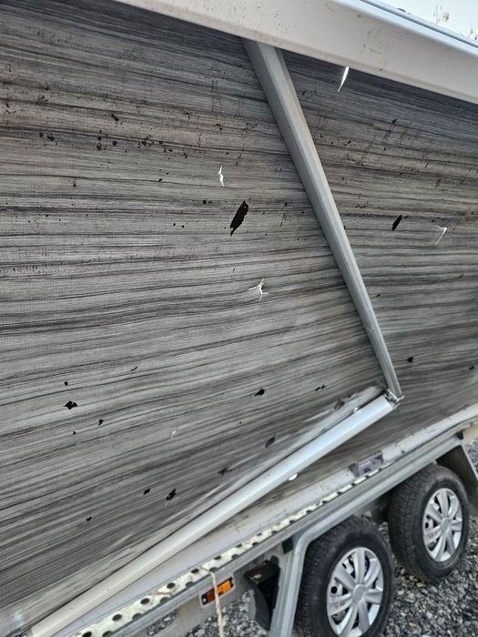 Marchiza umbrar copertina rulou de 3,5 m pt rulota caravana camper van autorululota camping nu are suporti de prindere nu trimit pe curierat