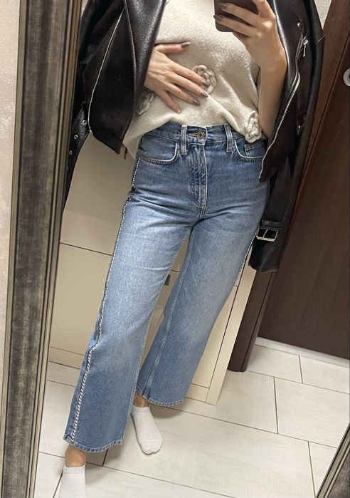 Дънки с капси Манго