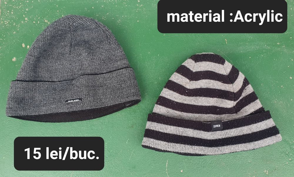 Caciuli Acryl barbat(3 buc.)