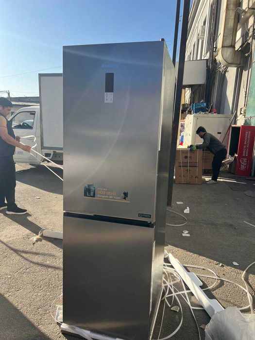 Холодильник ZIFFLER RF-BF-409SV/400SV Inverter No Frost