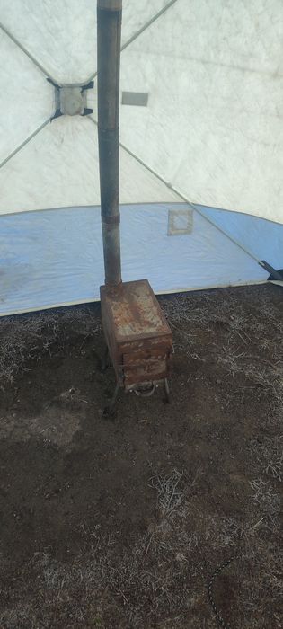 Продам печку в палатку.