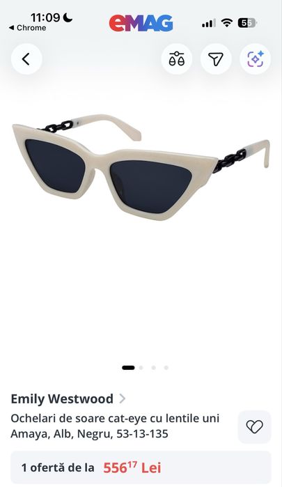 Ochelari de soare cat-eye
